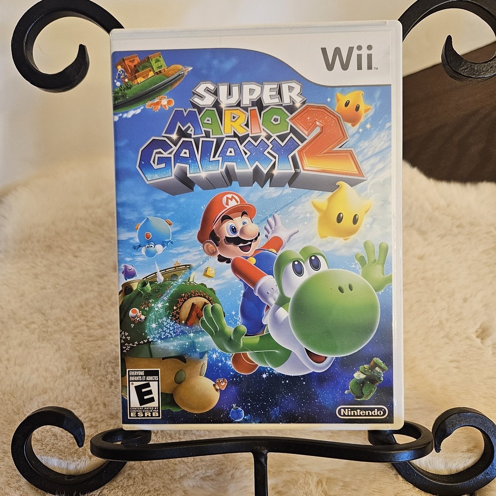 Super Mario Galaxy 2 Nintendo Wii CIB Unplayed Manual Inserts Authentic 2010